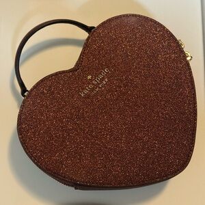 Kate Spade New York Love Shack Glitter Heart Crossbody Bag
